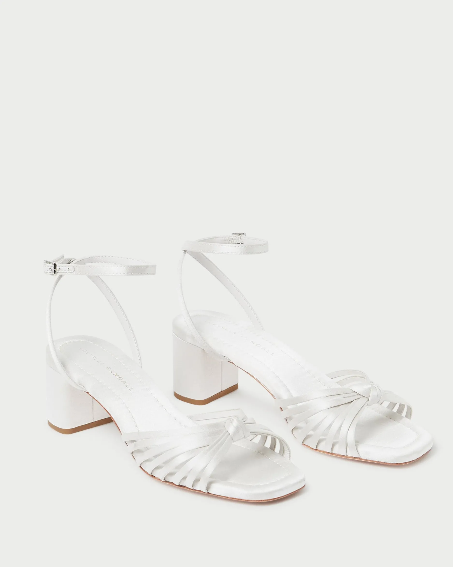 Loeffler Randall Olivia Knot Mid-Heel Sandal| SOMETHING BLUE|FOR THE BRIDE