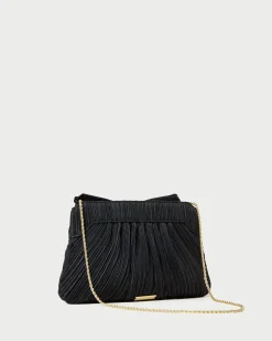 Loeffler Randall Rayne Black Bow Clutch| Clutches
