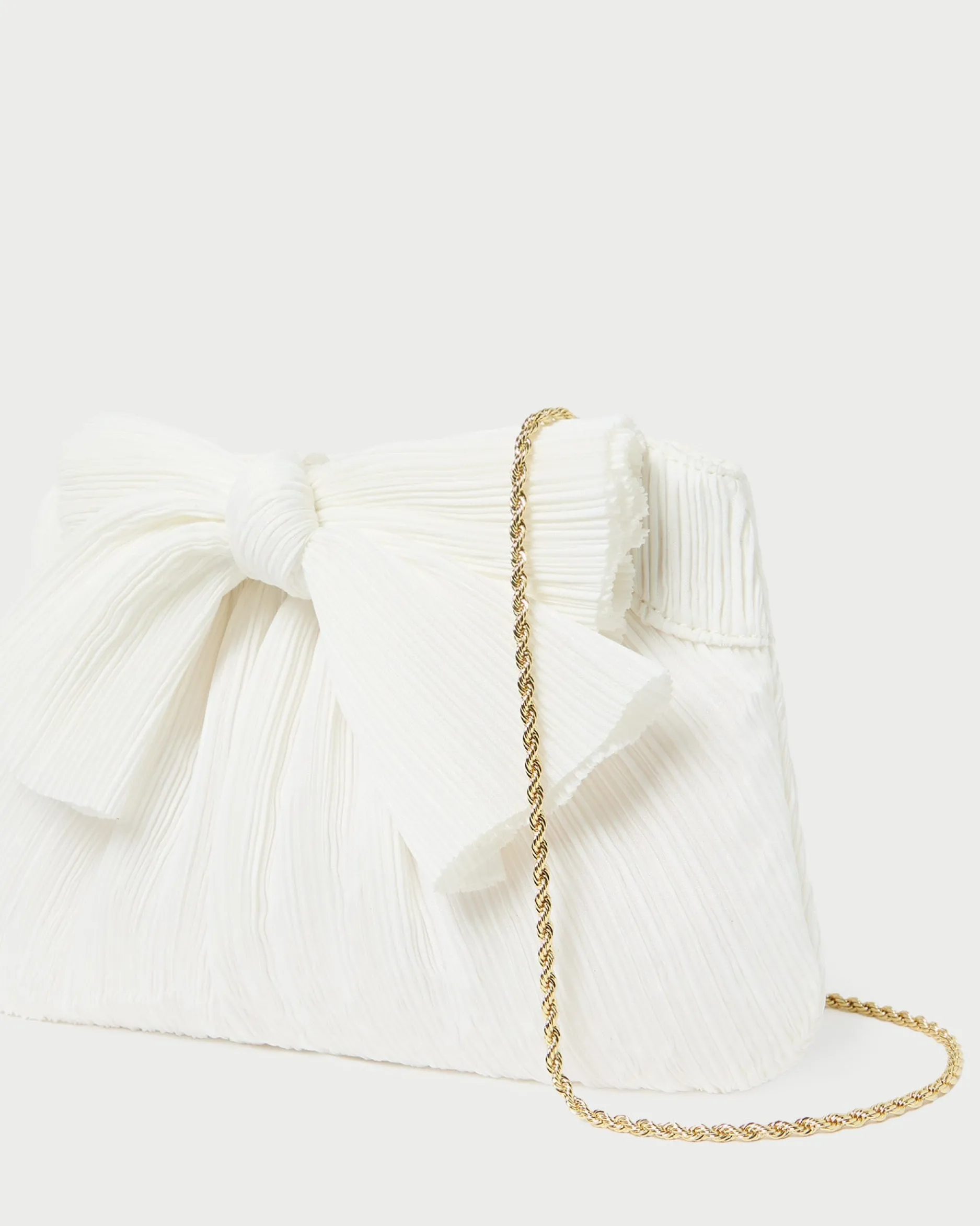 Loeffler Randall Rayne Black Bow Clutch| Clutches