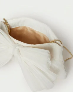 Loeffler Randall Rayne Blue Floral Bow Clutch| SOMETHING BLUE|FOR THE GUESTS