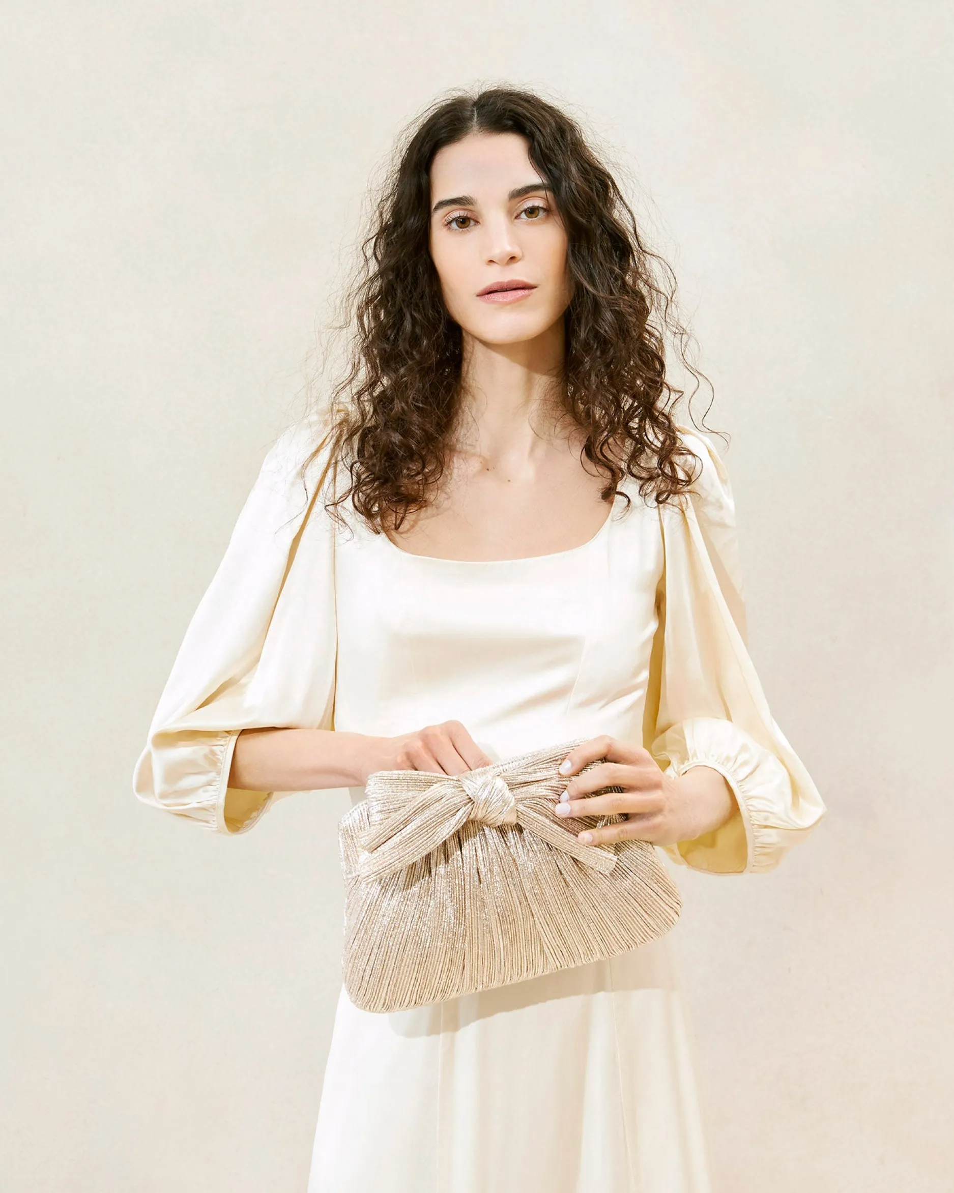 Loeffler Randall Rayne Bow Clutch| FOR THE BRIDE|Clutches