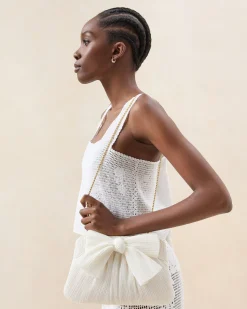 Loeffler Randall Rayne Bow Clutch| FOR THE BRIDE|Clutches