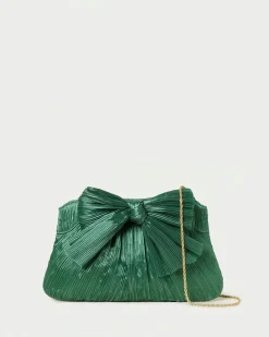 Loeffler Randall Rayne Pleated Bow Clutch| Clutches