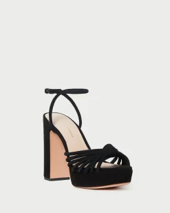 Loeffler Randall Rivka Suede Platform Sandal| FOR THE BRIDE|Heeled Sandals