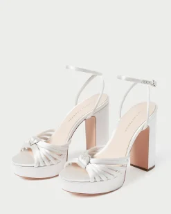 Loeffler Randall Rivka Suede Platform Sandal| FOR THE BRIDE|Heeled Sandals