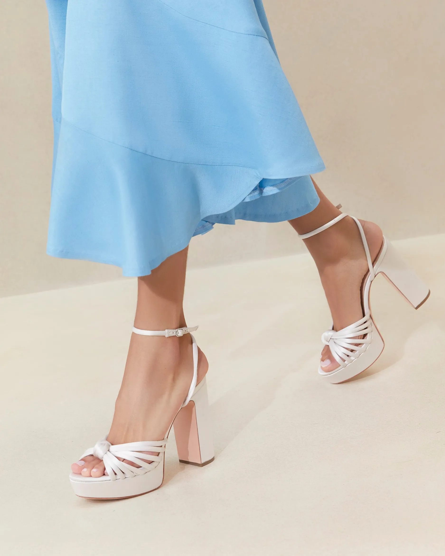 Loeffler Randall Rivka Knot Platform Sandal| FOR THE GUESTS|FOR THE BRIDE