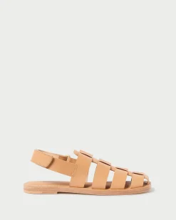 Loeffler Randall Sawyer Leather Caged Sandal| Casual Staples|Vacation Shop