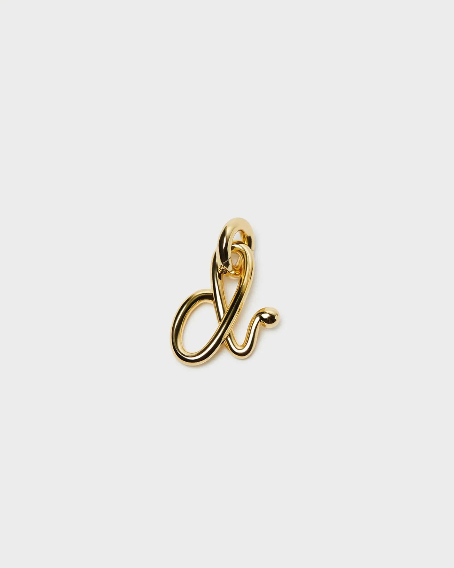 Loeffler Randall Small Gold Letter "G" Charm| Jewelry|Accessories