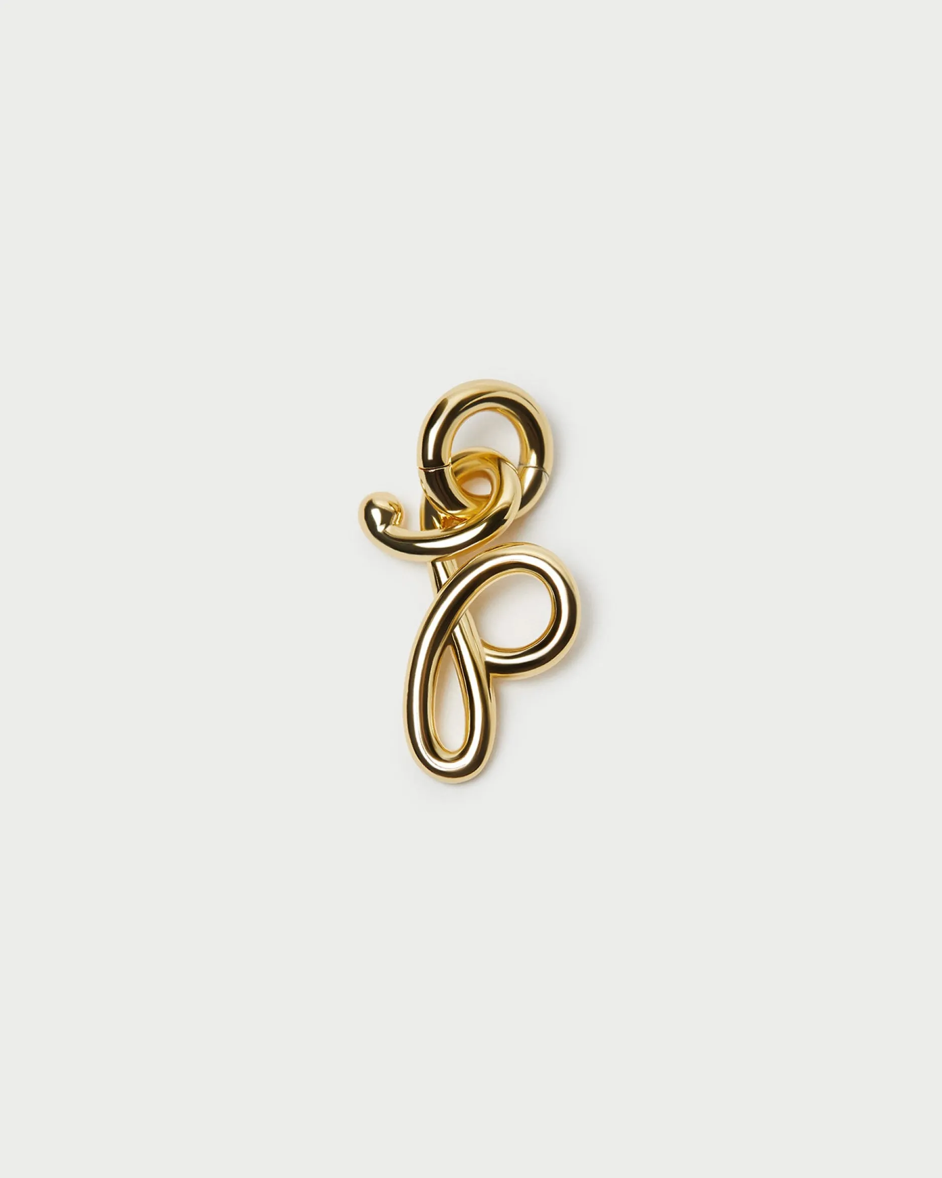 Loeffler Randall Small Gold Letter "J" Charm| Jewelry|Accessories