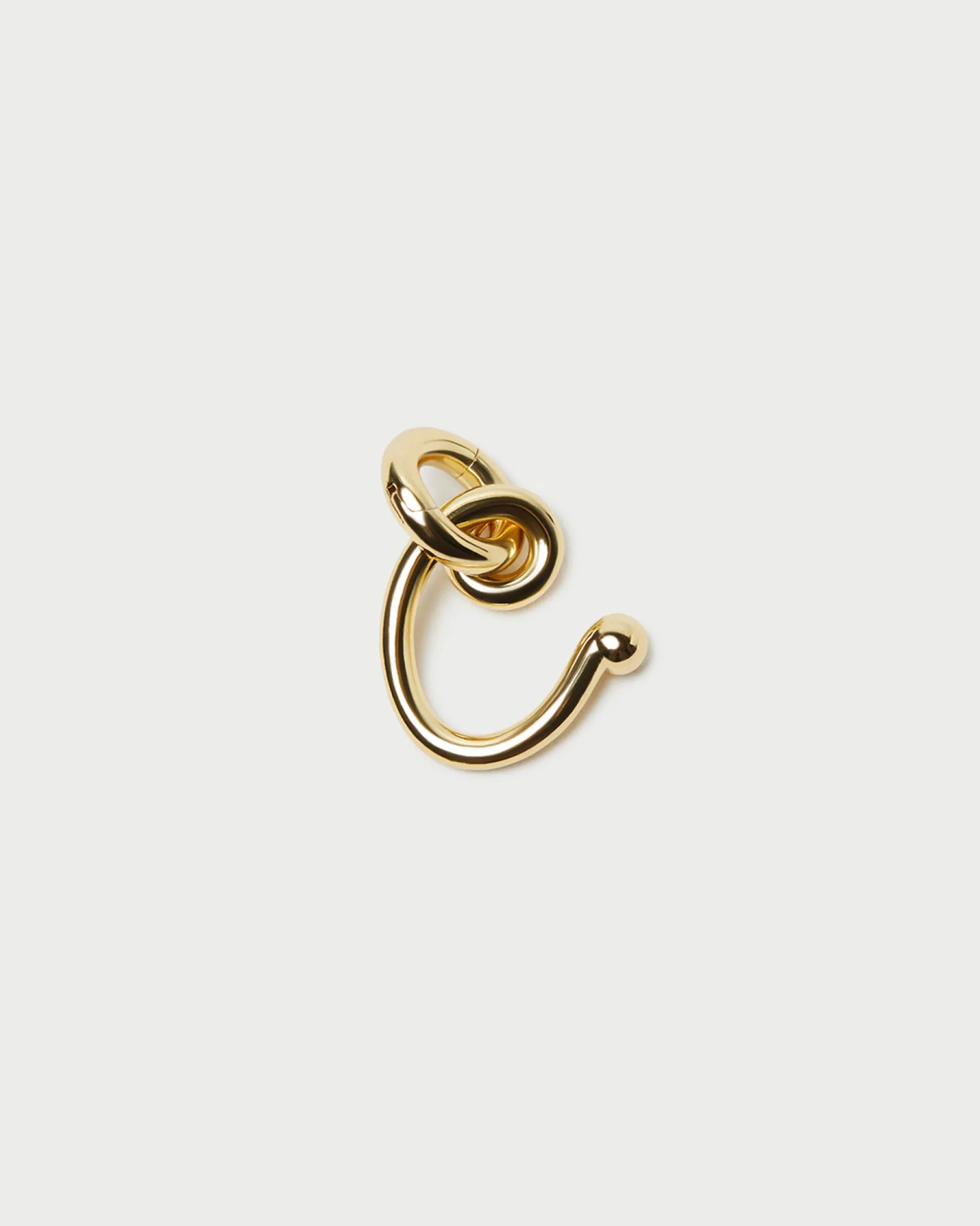 Loeffler Randall Small Gold Letter "J" Charm| Jewelry|Accessories