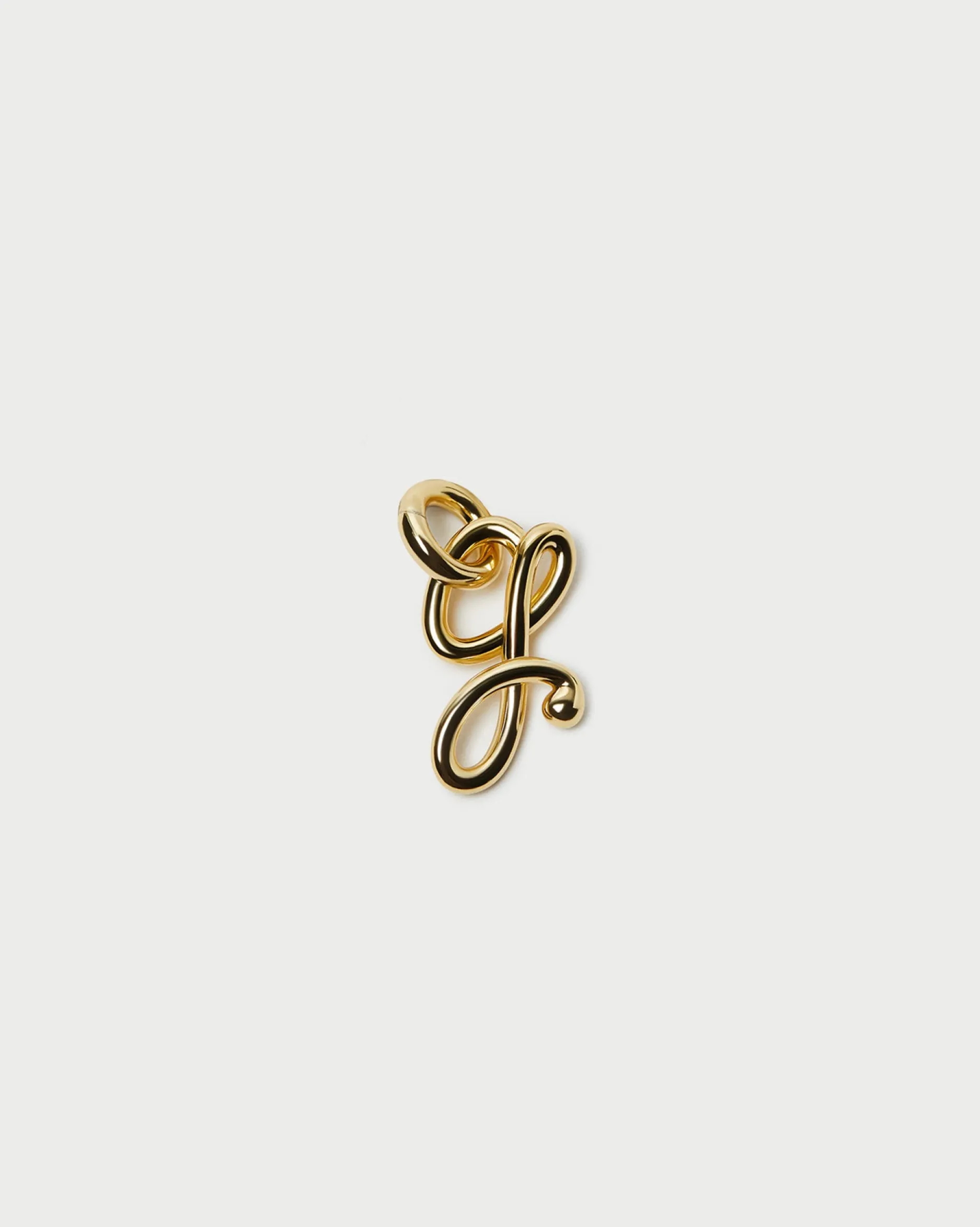 Loeffler Randall Small Gold Letter "K" Charm| Jewelry|Accessories