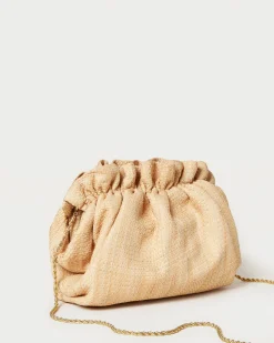Loeffler Randall Willa Natural Mini Pouch| Casual Staples|Vacation Shop